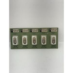 Welch Allyn 6783 01300 2.2V Replacement Lamp Lot Of 5 Otoscope Laringoscope